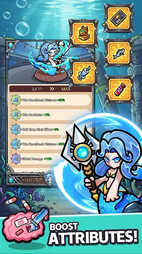 Gameplay screenshot 3 from Cell Survivor - Role Playing game